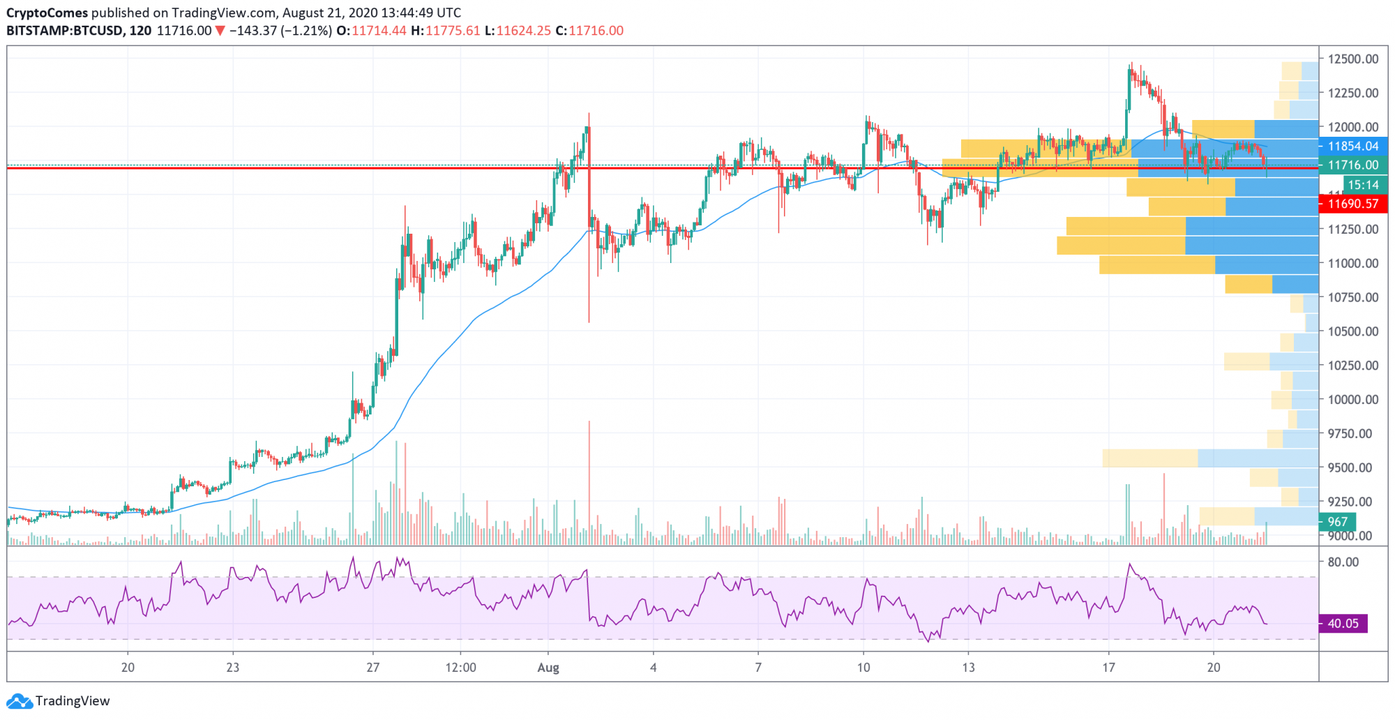 btc usd chart volume